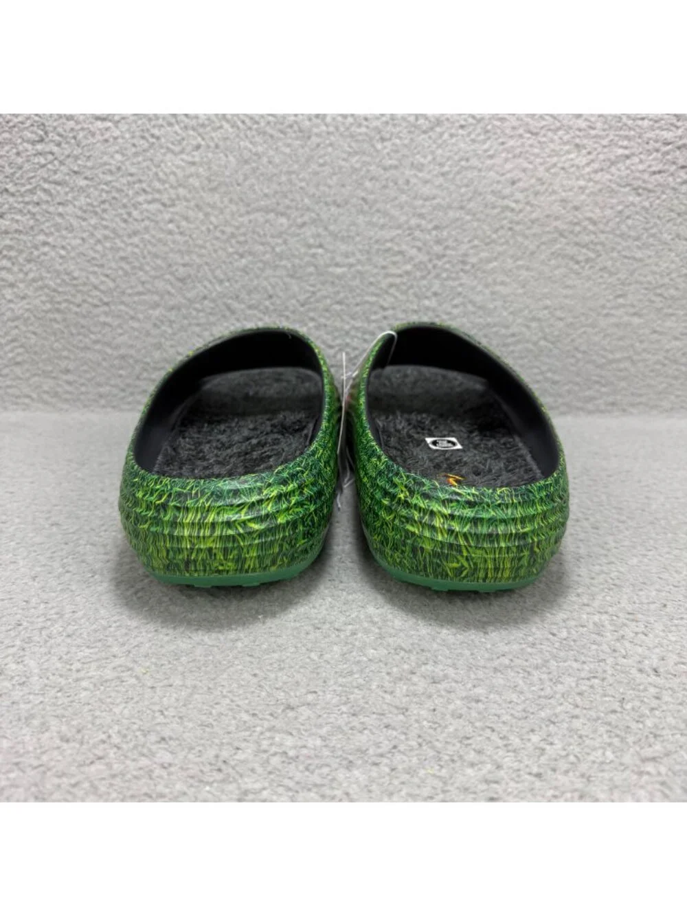 Nike ReactX Rejuven8 Slides Mens 13 Shoes .SWOOSH Touch Grass Grey Green QS 2026